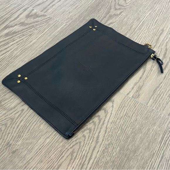 Jerome Dreyfuss - Black Pouch Clutch -
11.5x7.5" - Like New - Picture 4 of 15